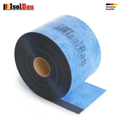 Isolbau Wannen-Dichtband 25 m selbstklebend wasserdicht Fugenband Butyl Dusche Bad
