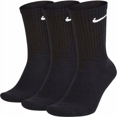 Image de Nike VALUE Coton CREW (3 PAIRES) NOIR XL