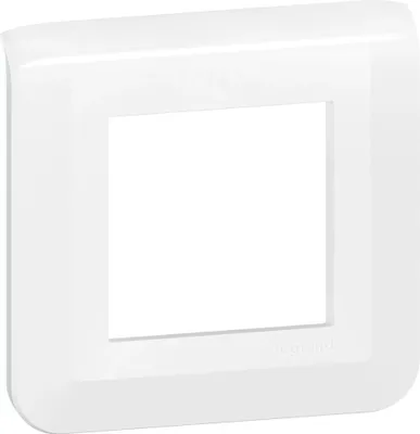 Immagine prodotto di Legrand Mosaic, cornice, 2 moduli, bianco ultra, 1 pz.