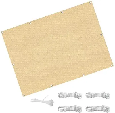 Produktbild von Famanu Schattenset 1,2 x 2,6 m - 95% UV-Schutz für Garten und Terrasse