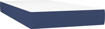 Produktbild von Taschenfederkernmatratze Mittel Blau 120x190x20 cm Stoff