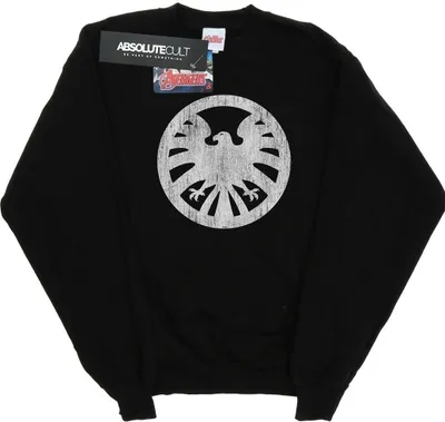 Produktbild von Marvel - "Agents of SHIELD" Sweatshirt für Damen BI3073 (XL) (Schwarz)