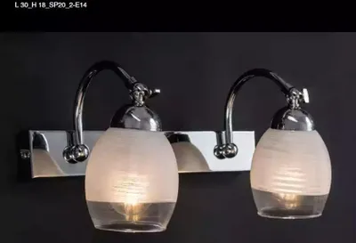 Produktbild von Designer Wandbeleuchtung Klassischer Wandleuchter Luxus Beige Deko Lampe