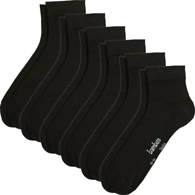 Produktbild von Erwin Müller Herren-Kurzsocken 6 Paar schwarz 39 - 42
