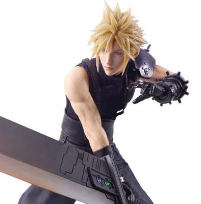 Immagine prodotto di Final Fantasy VII Rebirth - Statuetta Cloud Strife Static Art Gallery