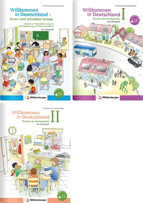 Produktbild von Sicher in die Grundschule - Paket: Deutsch als Zweitsprache (3 Hefte)