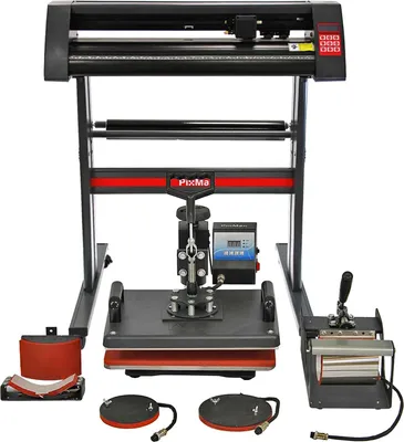Produktbild von PixMax Kombi 5-in-1 Schwingpresse Schneideplotter