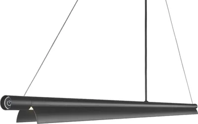 Produktbild von Nordlux SpaceB, 1 Glühbirne(n), LED, Nicht austauschbare(s) Leuchtmittel, 983 lm, IP20, Schwarz