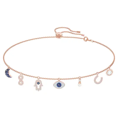 Produktbild von Swarovski Schmuck HalsKette Symbolic 5497664 rosé 34-50 cm