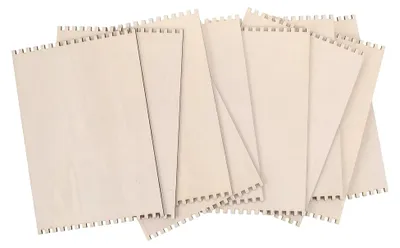 Produktbild von 10-teiliges Holz-Webbrett für Anfänger – DIY Strick- und Häkelzubehör