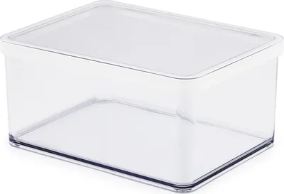 Produktbild von Rotho Vorratsdose mit Deckel Loft 2,25 L - Aufbewahrungsbox mit Silikondichtungsring - Frischhaltedose 20,0 x 15,0 x 9,6 cm - Vorratsbehälter Dose