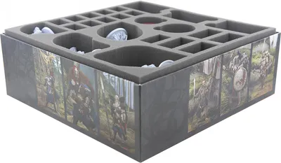 Produktbild von Feldherr Schaumstoff-Set für Blood Rage Brettspielbox