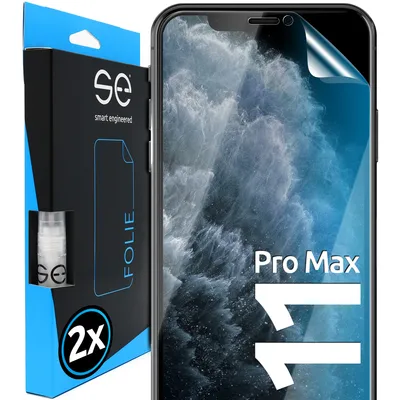 Produktbild von Smart Engineered SE0-F0101-0086-19-M, Apple, iPhone 11 Pro Max, Staubresistent, Kratzresistent, Transparent, 2 Stück(e)