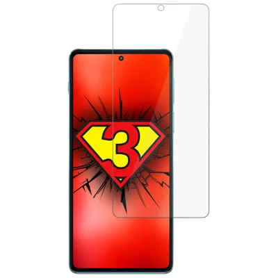 Produktbild von 3MK FlexibleGlass, Motorola, Edge 20 Pro, Schlagfest, Kratzresistent, Transparent, 1 Stück(e)