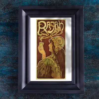 Produktbild von Poster Plakat Druck - Frau mit Vintage-Schmuck - A1 (59,5 cm x 84 cm)