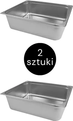 Obrázek produktu pro Nádoba GN Mega-M 2/1 650x530x200 (sada 2 ks) N