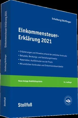 Produktbild von Einkommensteuer-Erklärung 2021