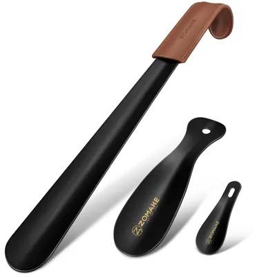 Produktbild von Schuhanzieher Schuhlöffel Schuhhorn - Extra lang - 42 cm, 58 cm, 72 cm oder 80 cm