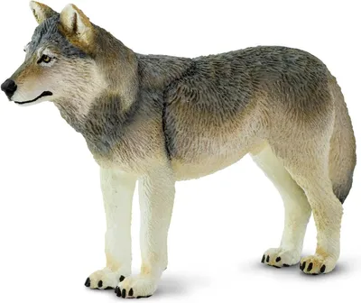 Immagine prodotto di Safari 100509 - Personaggio giocattolo, lupo grigio 6,5 cm