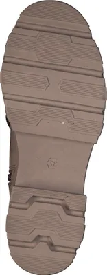 Produktbild von MARCO TOZZI Damen Stiefelette Leder Combat Boot Plateau Blockabsatz 2-25209-41, Größe:41 EU, Farbe:Grau