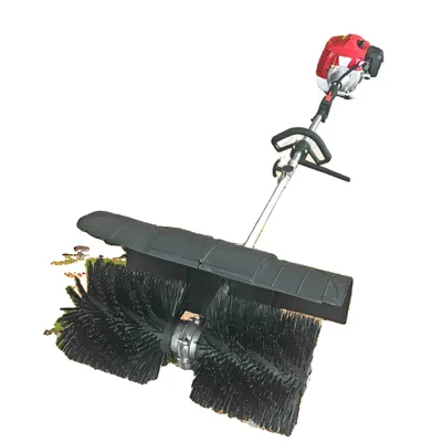 Zdjęcie produktu dla Ręczna maszyna czyszcząca, szerokość główki szczotki 58 cm, moc 1,7 kW, lekka konstrukcja, kolor czarny