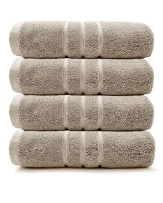 Productafbeelding van HOOMstyle Handdoeken Set Boutique - 4 stuks - 50x100cm - Taupe