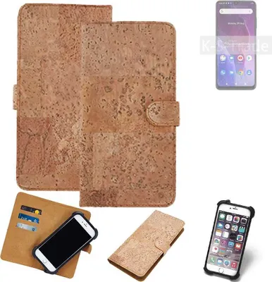 Produktbild von K-S-Trade Hülle kompatibel mit Cubot P60  Kork Handyhülle Cover  Schutzhülle TPU Case Bumper in Hellbraun, (1x)