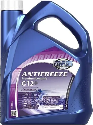 Produktbild von MPM Premium Longlife G12+ Kühlmittel Kühlerfrostschutz 5L Rot -40° (50%)°C Antifreeze Konzentrat G12+ type D