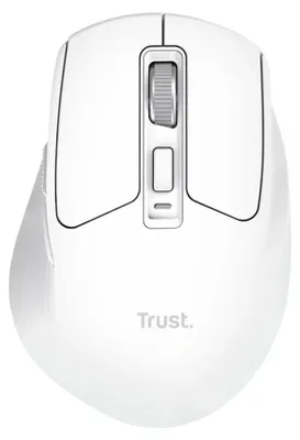 Obrázek produktu pro Trust Niven, Pro praváky, RF bezdrátové + Bluetooth, 3200 DPI, Bílá
