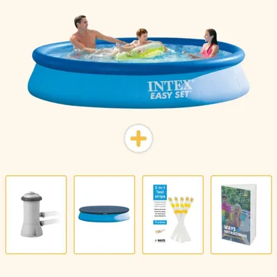 Productafbeelding van Easy Set Zwembad - Rond - 366x76 cm - 5-delig - SCB113