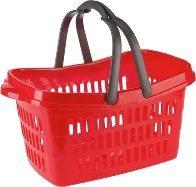 Produktbild von 6x Einkaufskorb KS 48 x 29 x 24 cm 2 Griffe