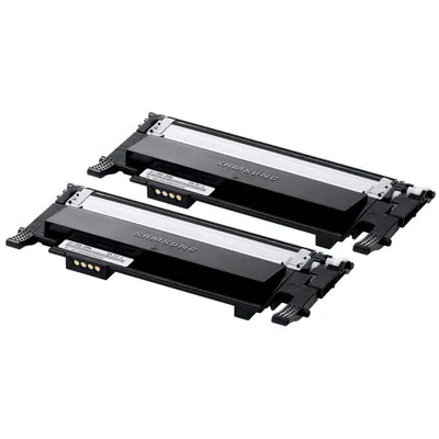 Produktbild von Samsung CLT-P406B 2er-Pack Schwarz Original Tonerkartusche, Schwarz, 2 Stück(e)