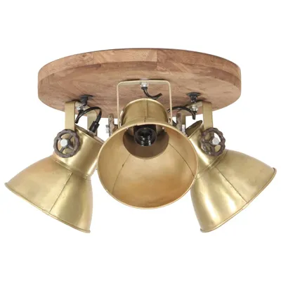 Immagine prodotto di vidaXL Deckenlampe Industriestil 25 W Messing 42x27 cm E27