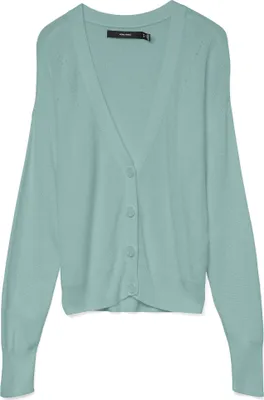 Produktbild von Vero Moda VMNEWLEXSUN Knit Cardigan, Pullover, Erwachsener, Weiblich, Aqua-Farbe, S, Viskose