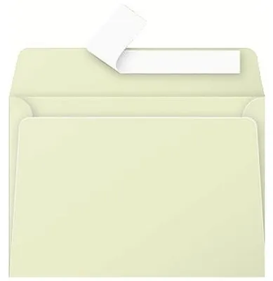 Produktbild von Clairefontaine Umschlag C6 Pollen 120g knospengrün
