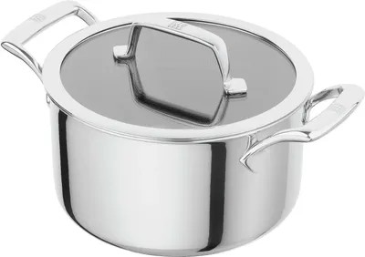 Obrázok produktu pre Zwilling Peak Kochtopf 24 cm 18/10 Edelstahl, silber