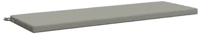 Image de Coussin de banc SOEST 100 % polyester Gris 140 x 50 x 5 cm