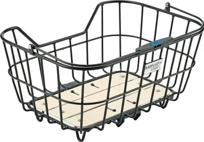 Image de Panier à vélo Northwind Basket Helsingborg Cross 21 L noir  MonkeyLoad, aluminium...