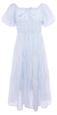 Image de JEONA - Robe pour femmes - Bleu - Taille XXS