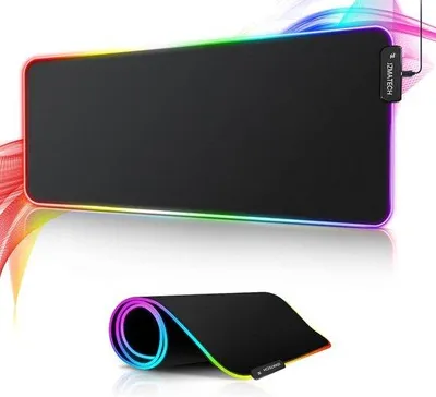 Produktbild von Gaming Mauspad RGB LED Licht 800x300mm wasserdicht