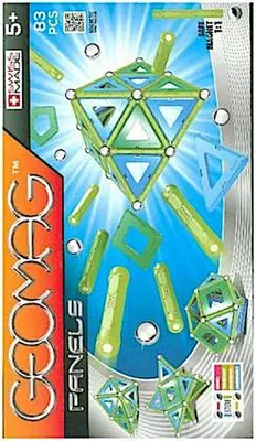 Produktbild von Geomag, Classic Panels, 462, Magnetkonstruktionen und Lernspiele, Konstruktionsspielzeug, 83-teilig