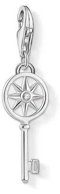Produktbild von Thomas Sabo 1799-051-14 Charm-Anhänger Schlüssel mit Stern Silber