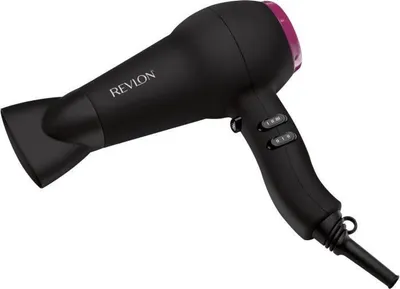 Image de Sèche-cheveux REVLON RVDR5823E3, 2000W, 3 Niveaux de Chaleur, 2 Vitesses, Ioniseur, Noir et Violet