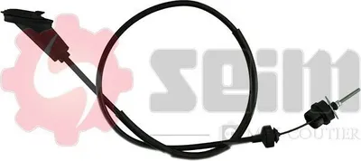 Produktbild von SEIM 200610 Kupplungsseil Seilzug passend für PEUGEOT 106 II Schrägheck (1A, 1C) 1460/1280mm