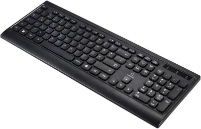 Produktbild von Renkforce RF-5799534 Kabellos Tastatur Deutsch, QWERTZ Schwarz