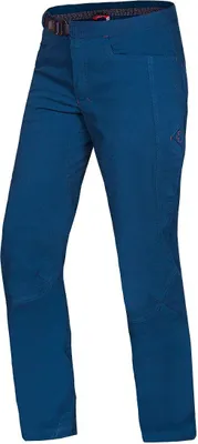 Honk Kletterhose von Ocun in Blau; geeignet für Herren; mit elastischem Bund und verstärkten Knien.