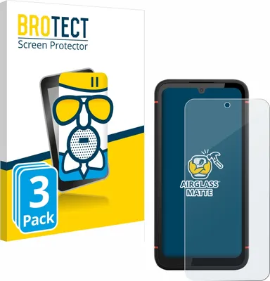Produktbild von 3x BROTECT Entspiegelungs Schutzglas für Gigaset GX4 Pro Schutzfolie Panzer Folie Glas Display Schutz matt