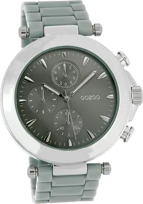 Produktbild von Oozoo Damen-Herren Uhr Analog Quarzuhr Armband grau Vintage Series D2UOC3861A