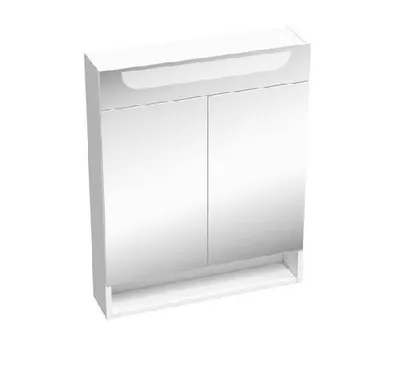 Zdjęcie produktu dla Szafka łazienkowa z oświetleniem RAVAK Classic II lustro 60 x 76 x 14 cm X000001469