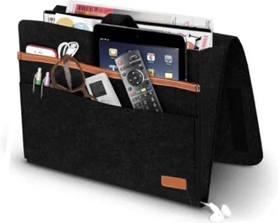 Imagen del producto de Bolsa de almacenamiento para cama y sofá, color , con múltiples compartimentos, organizador para revistas
